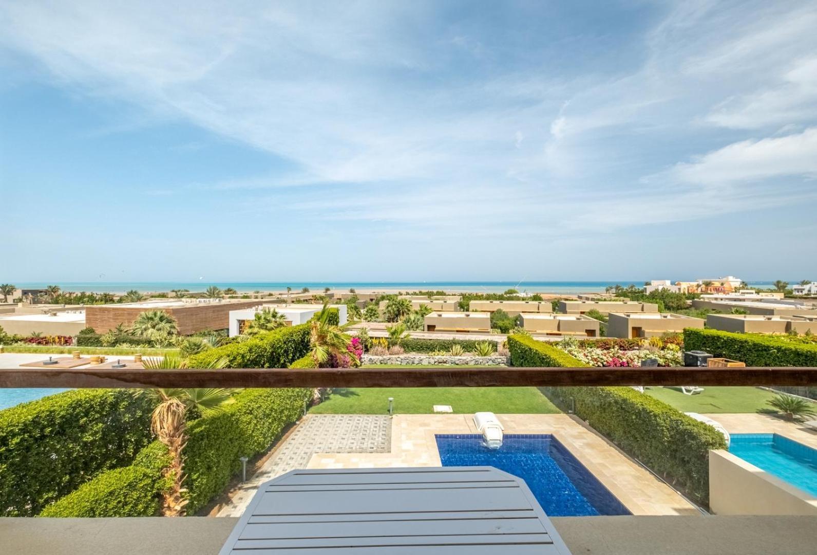 Prime Location Sea View Villa Hurghada Exteriör bild